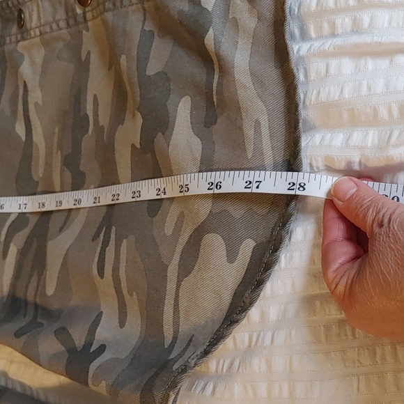 Women's Lightweight Cotton Cammo Jacket Plus Size 2X - Picture 12 of 13